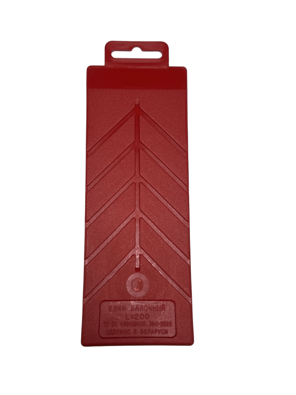 Клин валочный L=200 (красный)