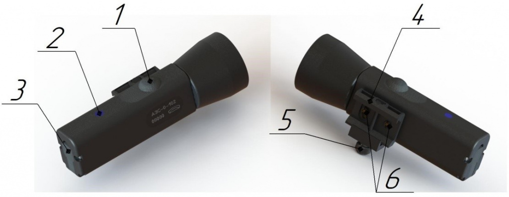 Фонарь АЗС-0-102