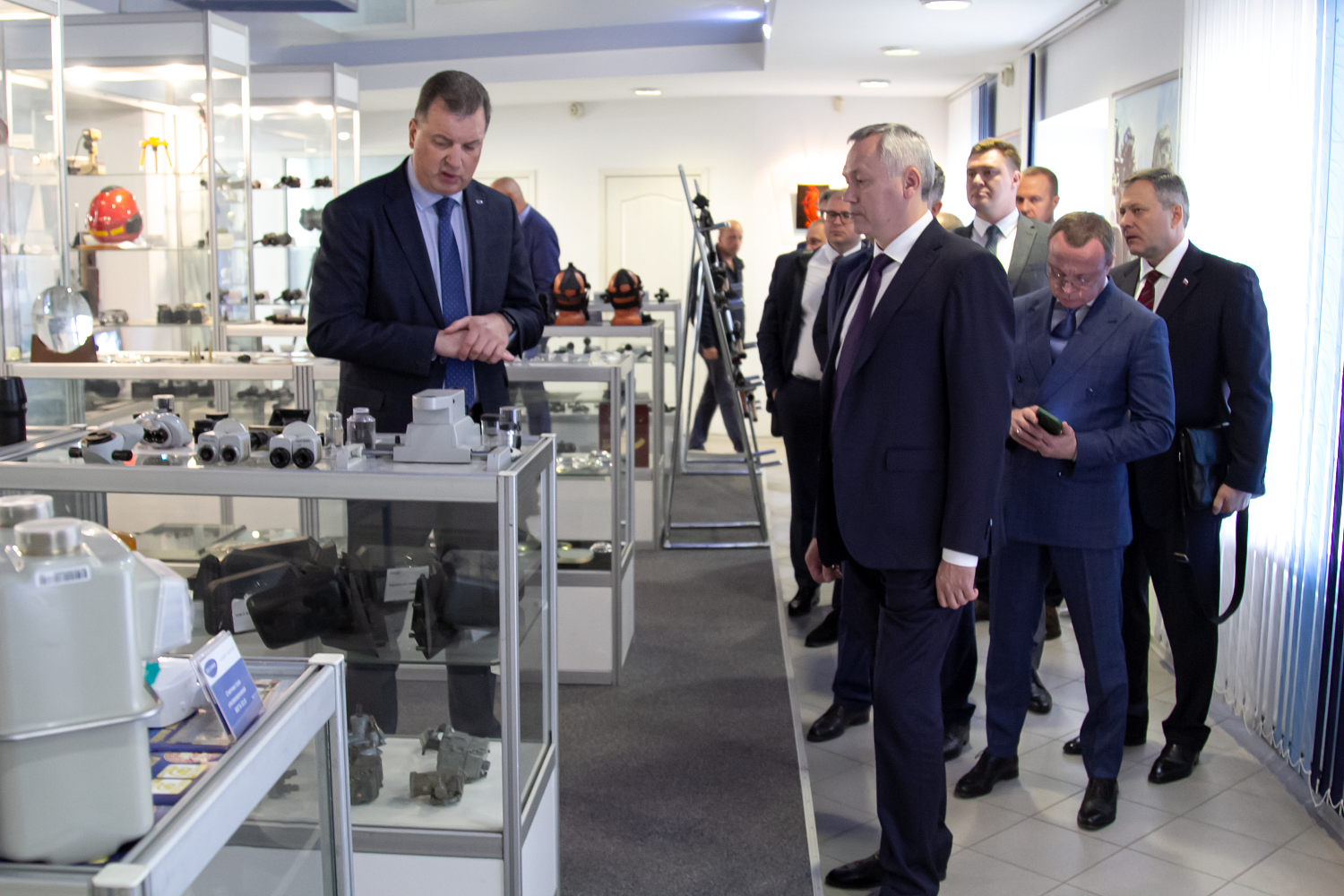 Рабочий визит Губернатора Новосибирской области