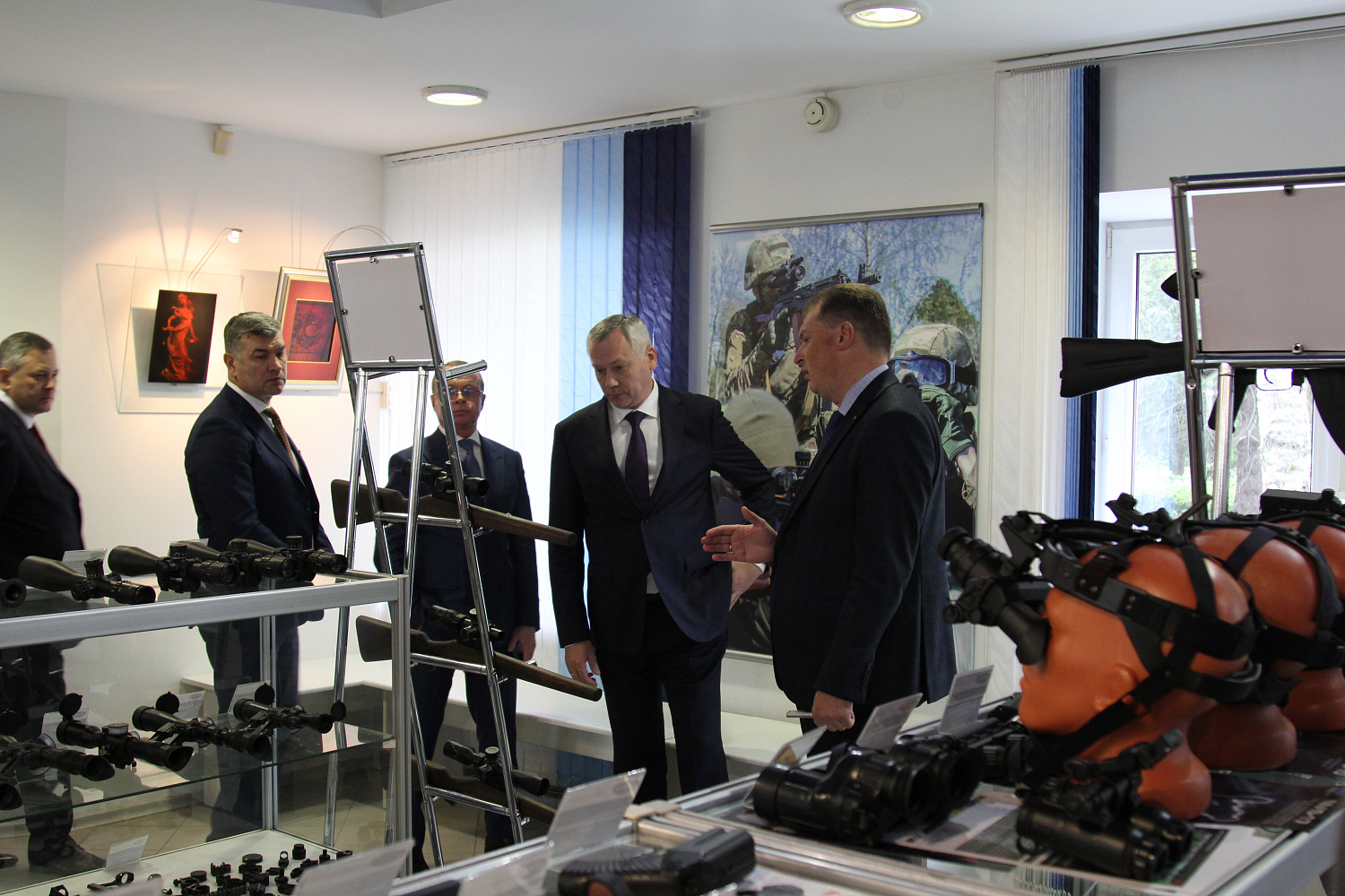 Рабочий визит Губернатора Новосибирской области